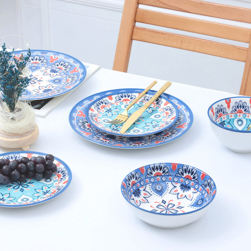 Zanzibar Accent 24 Piece Luxury Dinner Set Dinner Sets June Trading   