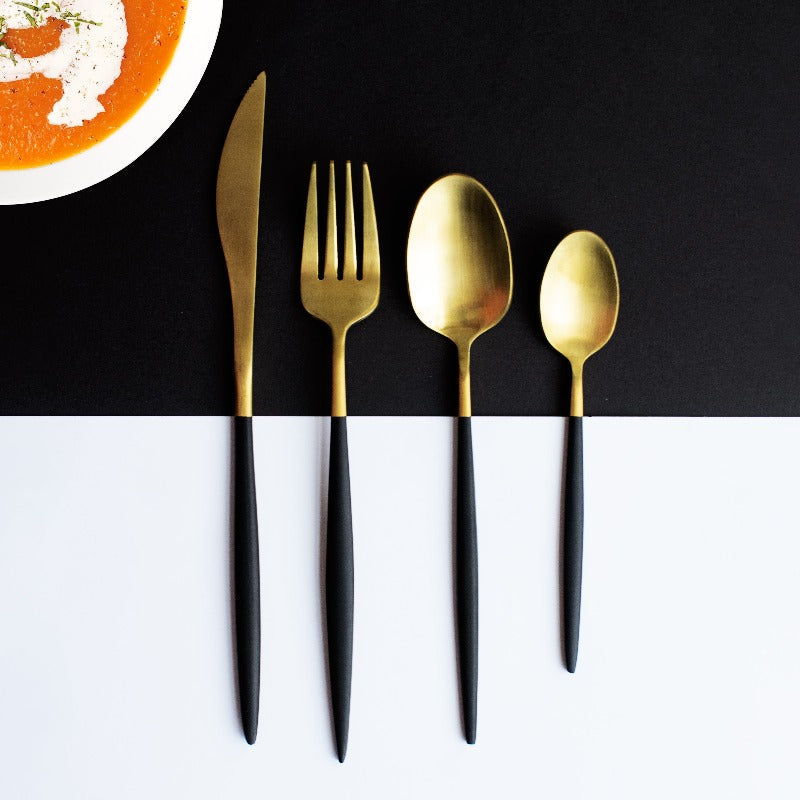 Noir Cutlery Set Cutlery June Trading   