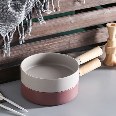 Baking Dish with Wooden Handle Serving Bowls June Trading   