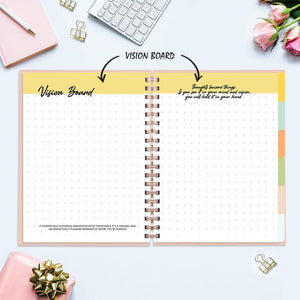 Undated Yearly Planner - Be Different Babe Undated Planners June Trading   