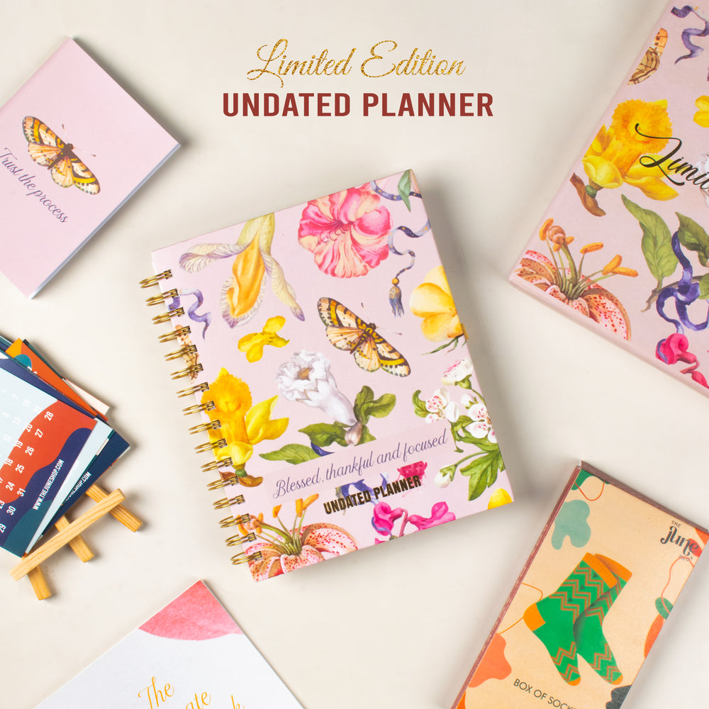 Blessed, Thankful & Focused — Limited Edition Undated Planner