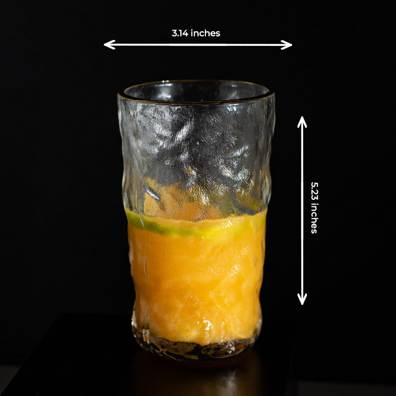 Lavish Frosted Glass (Large) Glasses June Trading   
