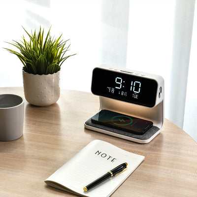 AuraWake Ultimate Alarm and Wireless Charging Solution