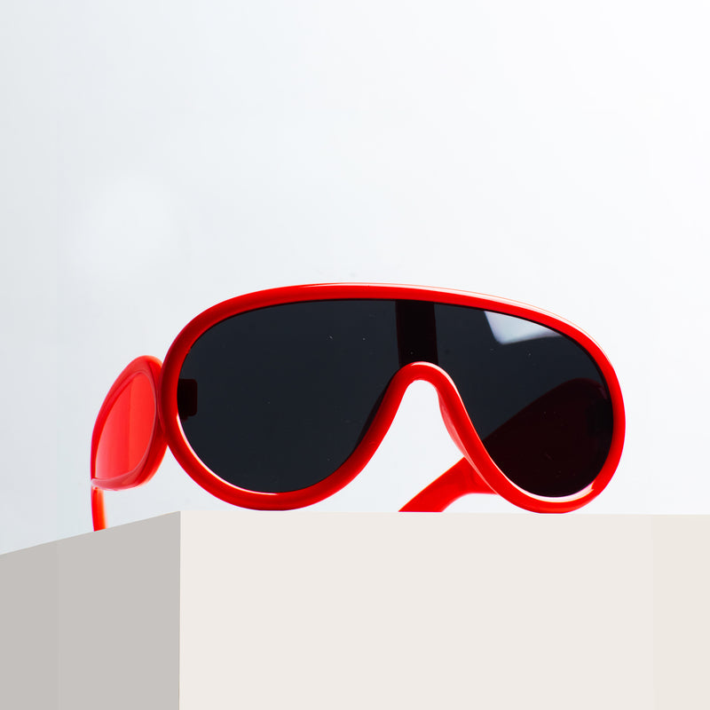 Candy Red Vibrant Vision Kids' Sunglasses