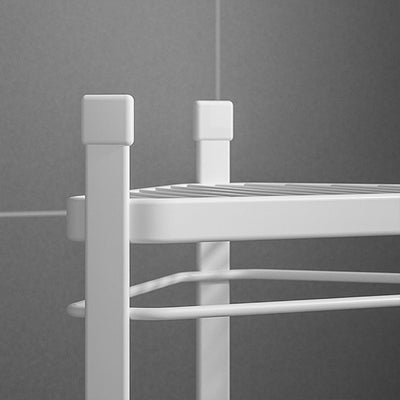 Clutter-Free Corner Stand with Dual Shelves