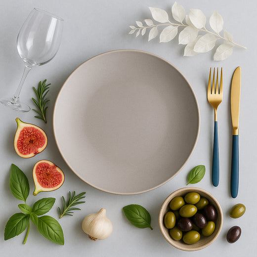 Matte Thunder Grey Dinner Plate — 11-Inch