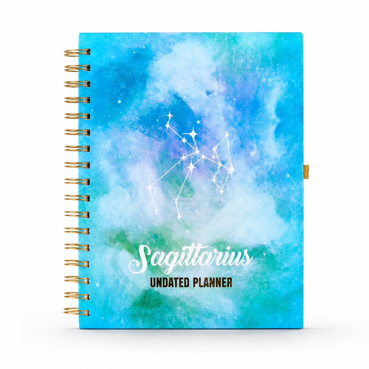 Undated Yearly Planner - Sagittarius + Ultimate Sticker Book