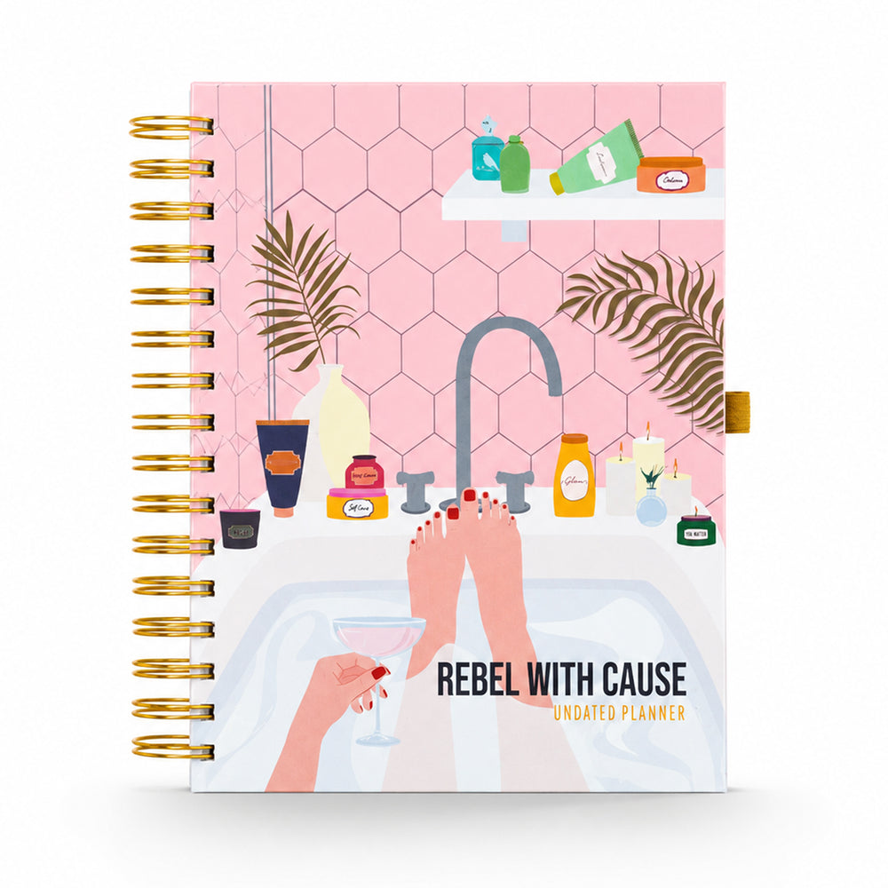 Rebel With Cause — Undated Planner