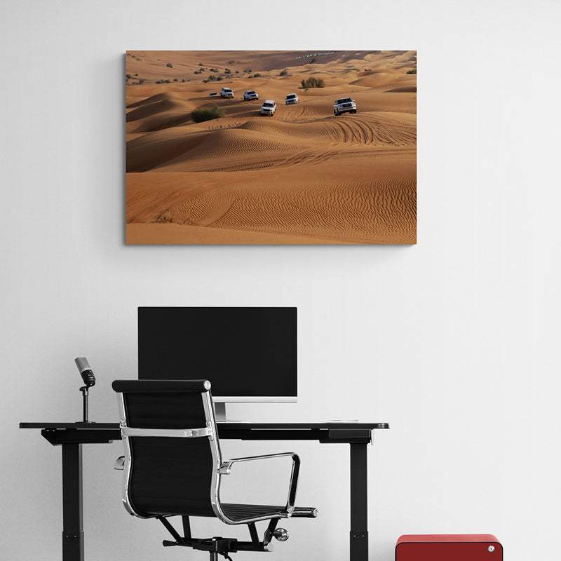 Desert Safari - Canvas Canvas Painting Lumoarte   