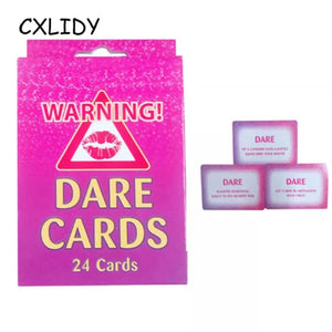 Dare Card Pack Of 24 Pc Party Prop Coral Tree   