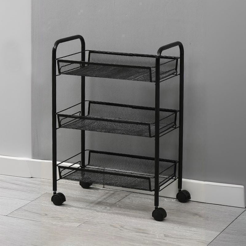 3-Tier Mesh Trolley Organizer