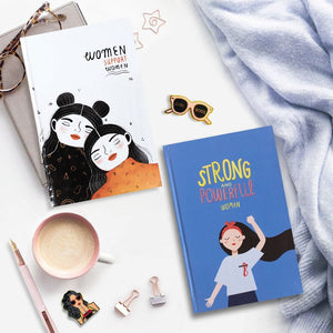 Strong Women Notebooks (Hard Cover) Notebooks June Trading   