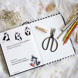 Society of Woof (Female) - Hard Bound Notebook Notebooks Pipa Box   
