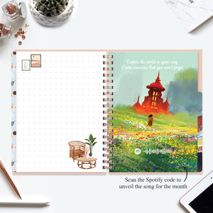 Limited Edition Undated Planner - Blessed, Thankful & Focused (2023 Collection) Undated Planners June Trading   