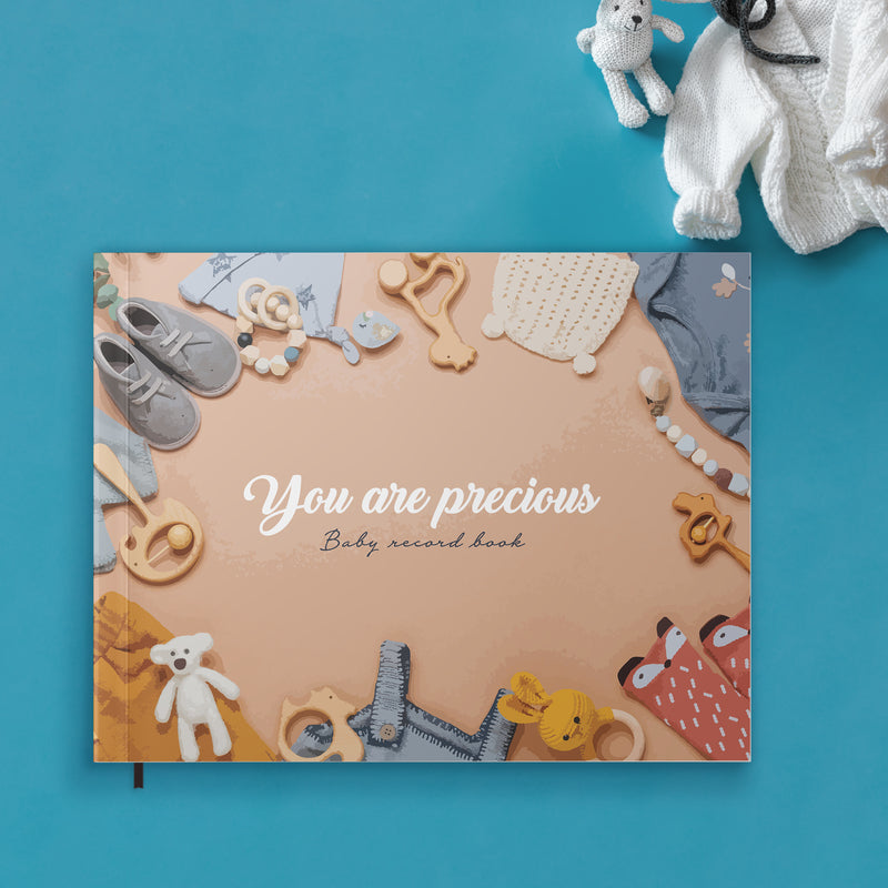 Baby Record Book - You Are Precious Baby Record Books June Trading   