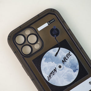 Listen Music Kickstand 2.0 Edition Apple iPhone 12 Pro Max Case iPhone 12 Pro Max June Trading   
