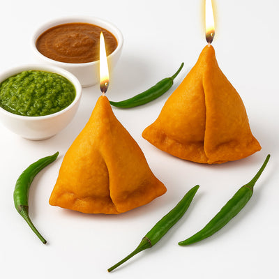 Samosa Candle