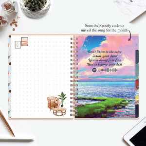 Limited Edition Undated Planner - La Vie Est Belle (2023 Collection) Undated Planners June Trading   