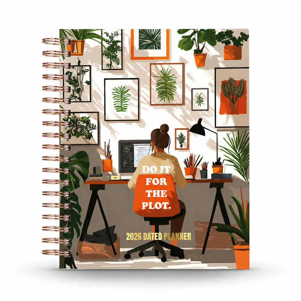 Do It For The Plot — 2026 Dated Planner