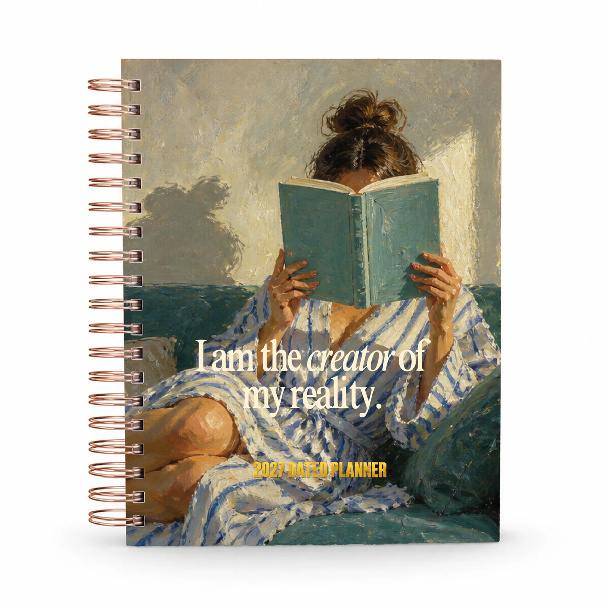I Am The Creator 2027 dated planner cover