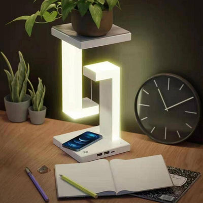 Bright Dock Gravity Table Lamp & Wireless Charger