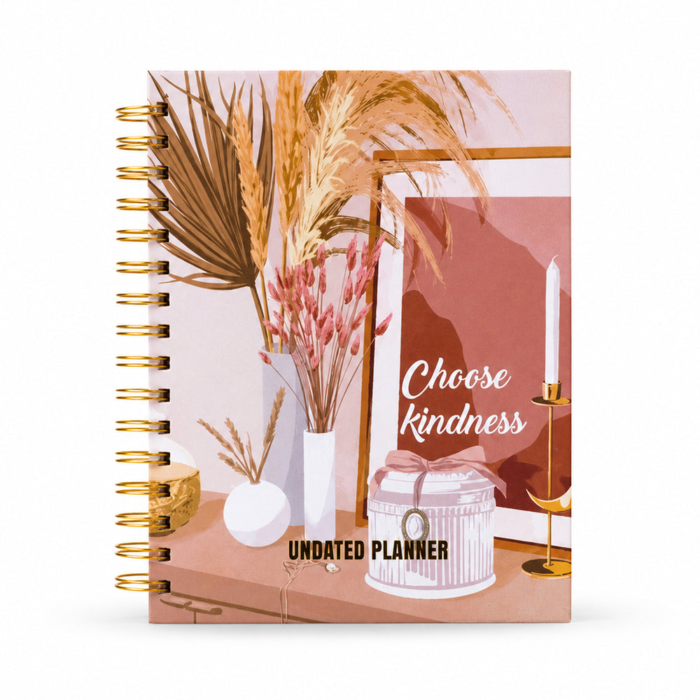 Choose Kindness — Undated Planner + Ultimate Sticker Book