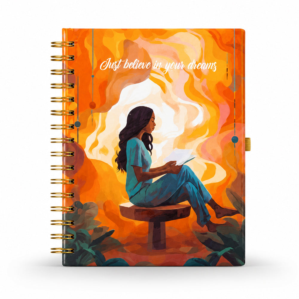 Just Believe In Your Dreams — Undated Planner + Ultimate Sticker Book