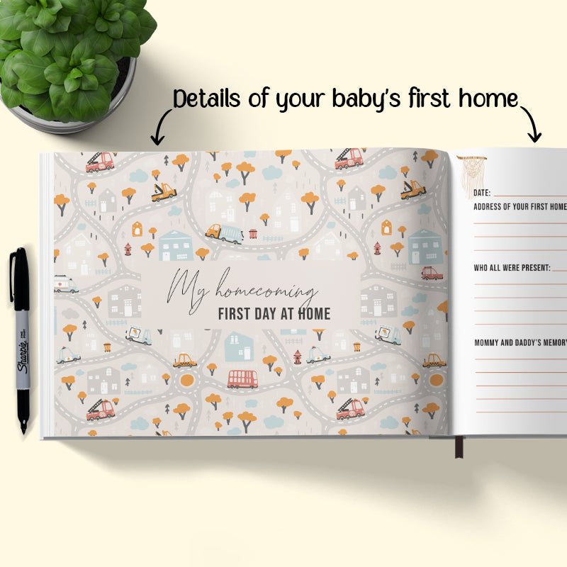 Baby Record Book - Baby Coming Soon Baby Record Books June Trading   