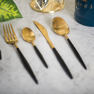 Noir Cutlery Set Cutlery June Trading   