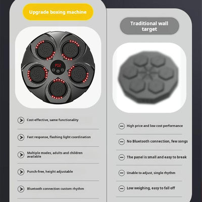 Punch Pulse Boxing Machine (Wall Mountable) Bluetooth Enabled
