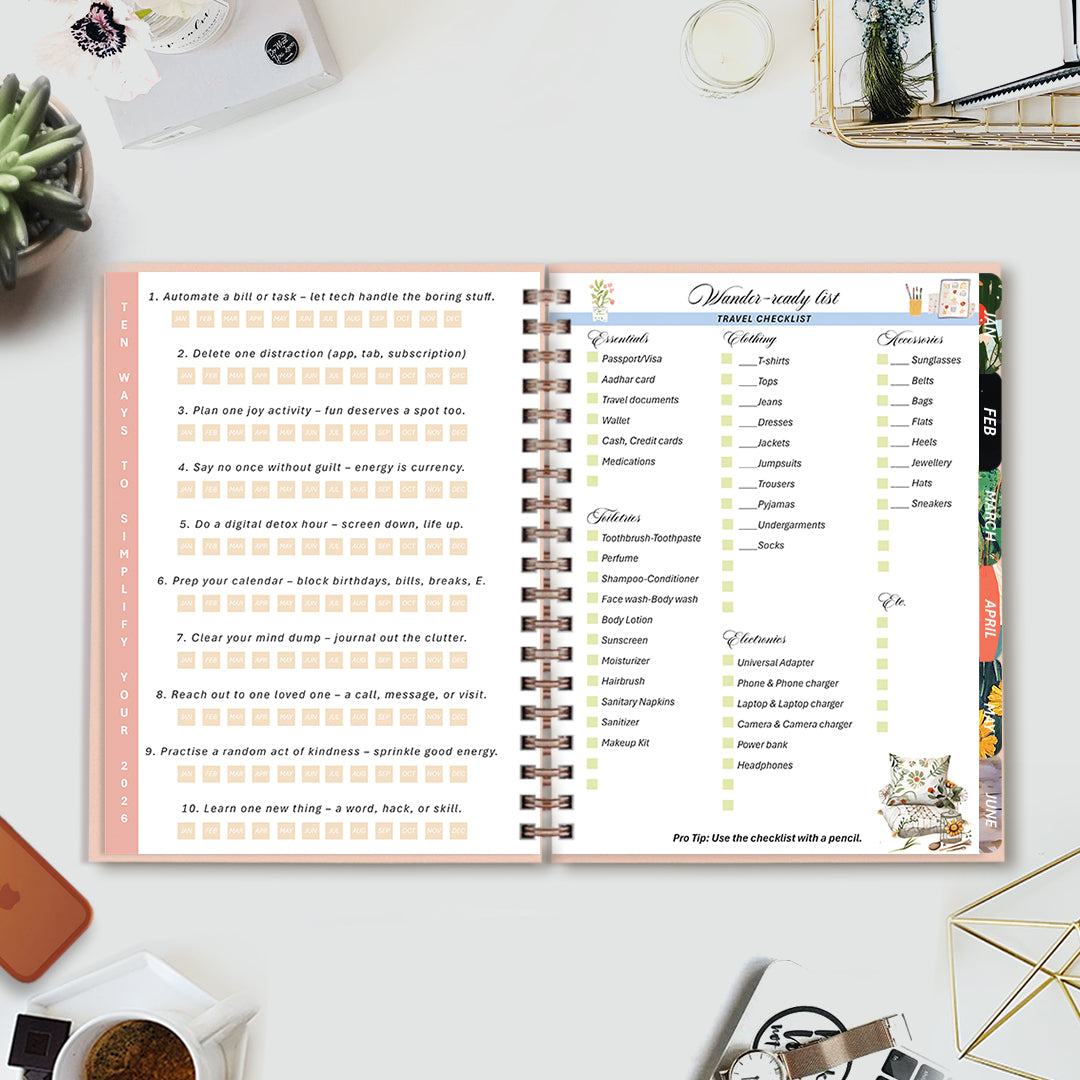 Push Your Limit — 2026 Dated Planner