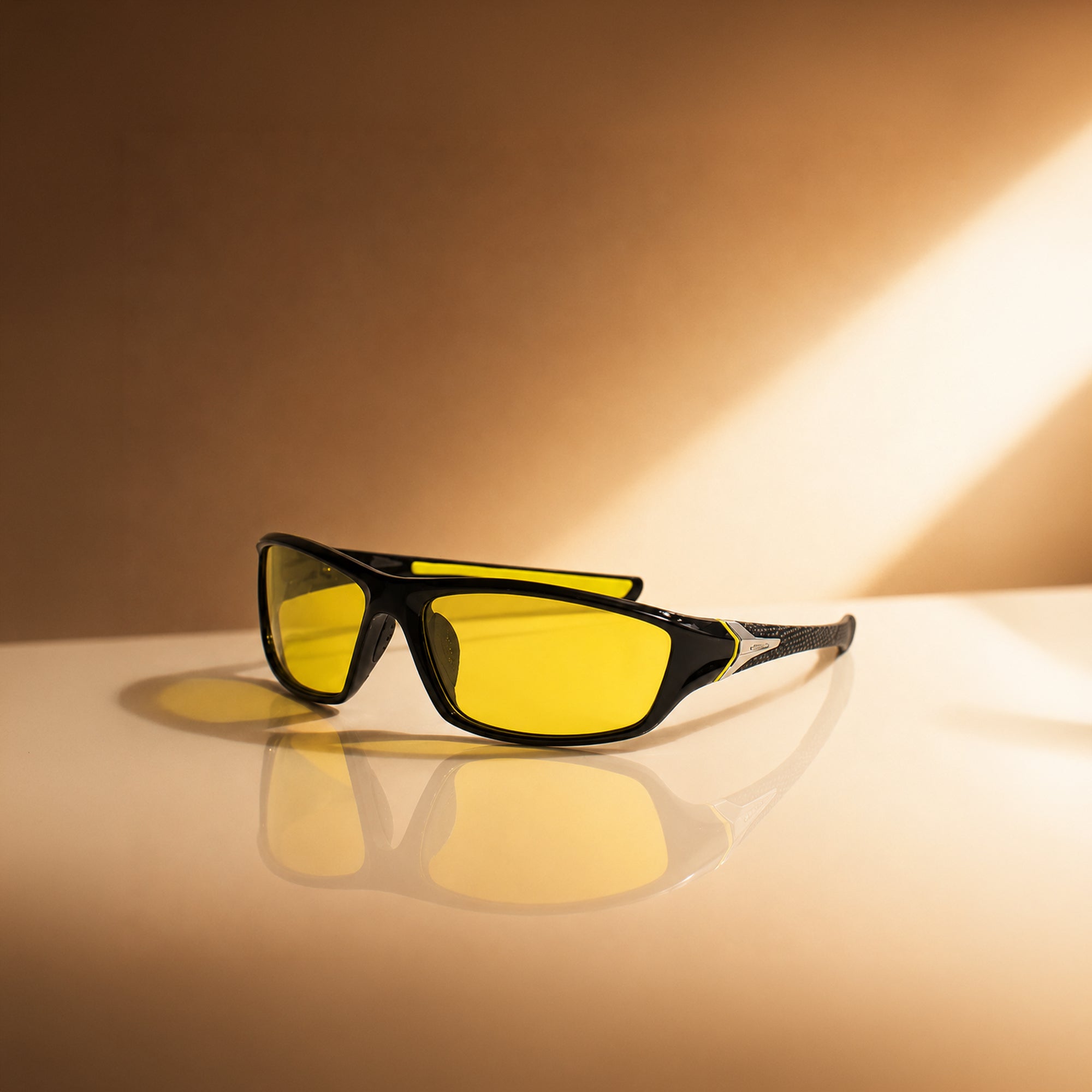 Live To Play Butter Yellow Sunglass