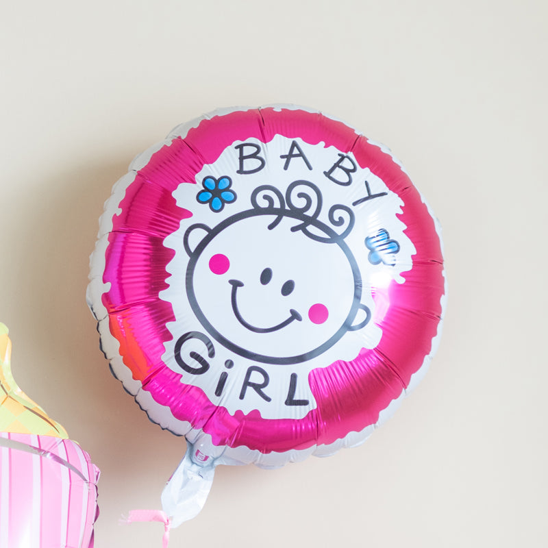 Its a Girl Bottle Balloon (Set) Balloon June Trading   