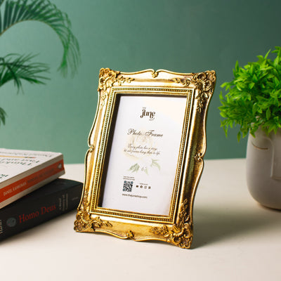 Aisling Gold Tone Photo Frame Desk Photo Frame The June Shop   