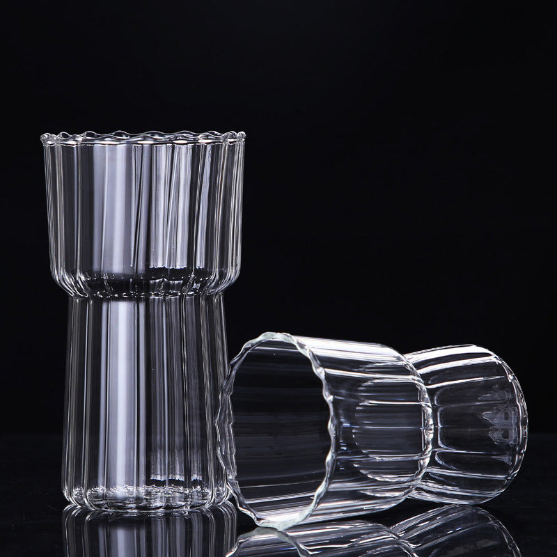 Silvia Ribbed Glass