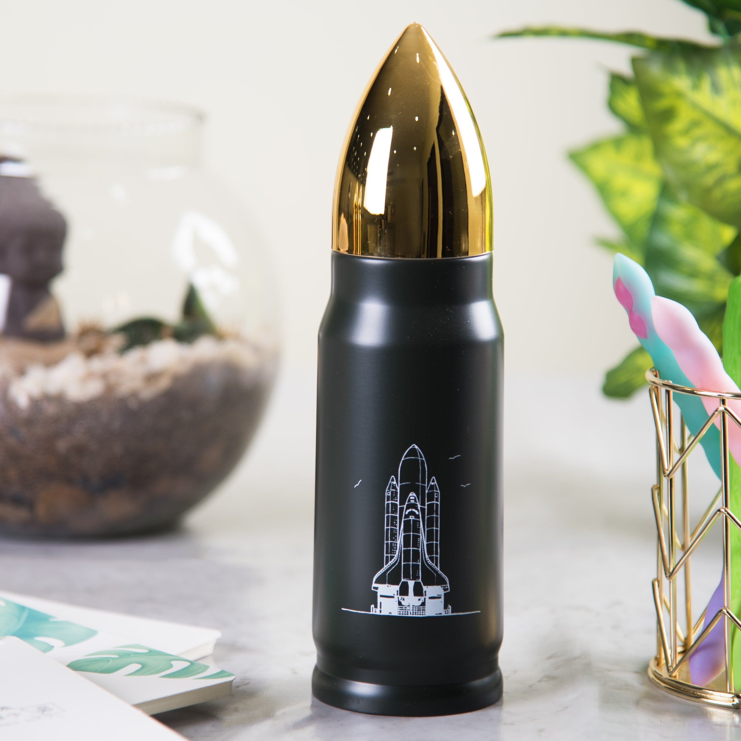 Shuttle Flask Insulated Bottle Flask June Trading   