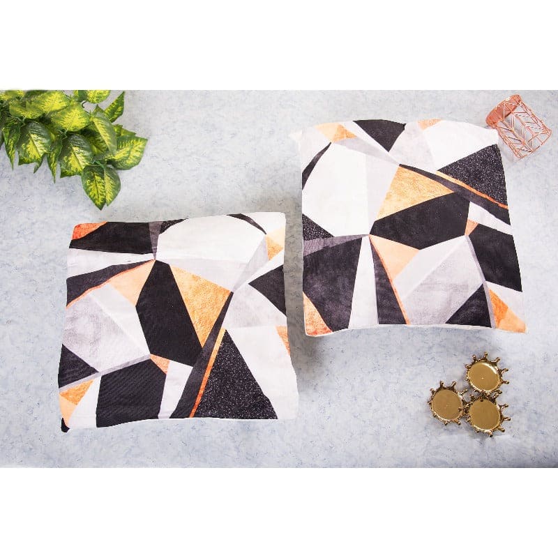 Geometric Print Cushion Cover (Set of 2)