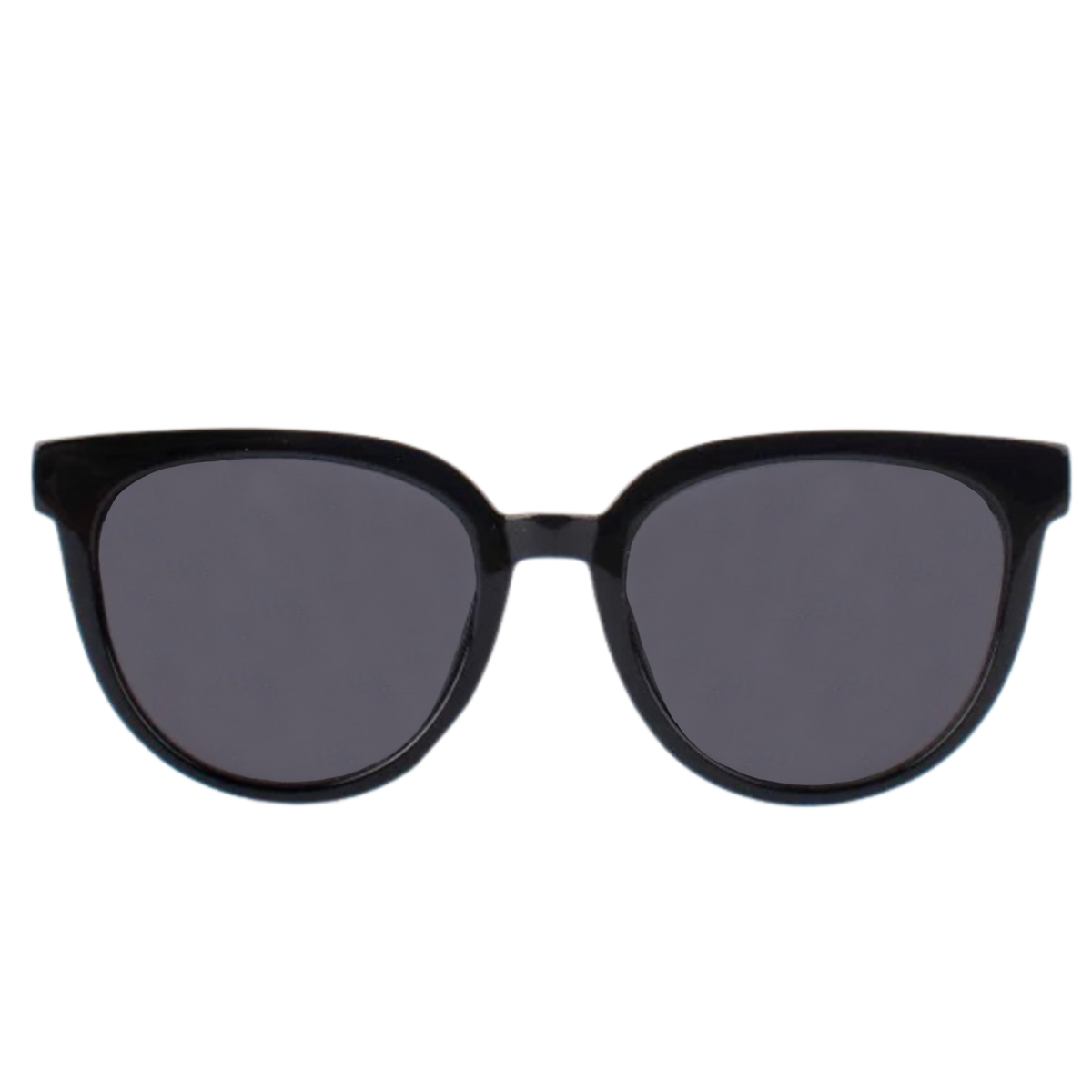 Jade Black Playful Orbit Round Kids' Sunglasses