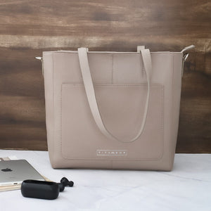 A La mode - Tote bag Tote Bag Pipa Box Taupe  
