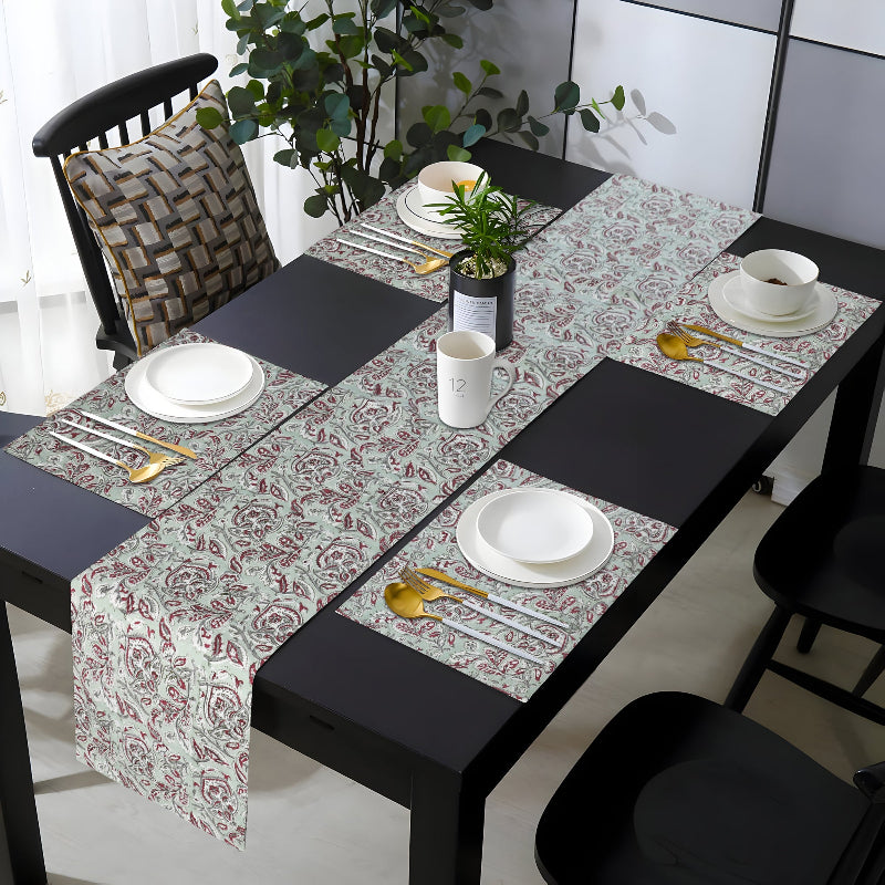 Sirevest Heritage Charm Table Runner Set | 5 Pcs