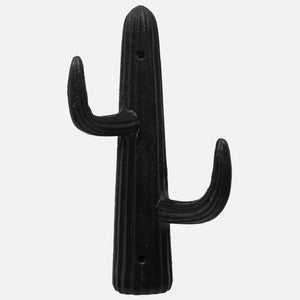 Cacti Key Holder/Wall Shelf - Set of 2 Key Holders Brick Brown   