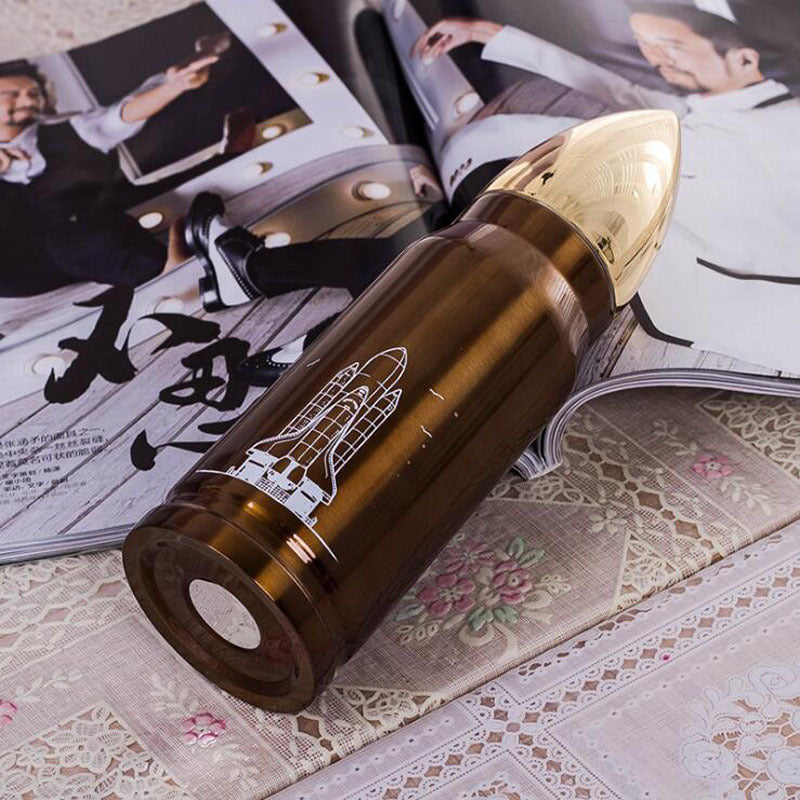 Shuttle Flask Insulated Bottle Flask June Trading Burnt Bronze  