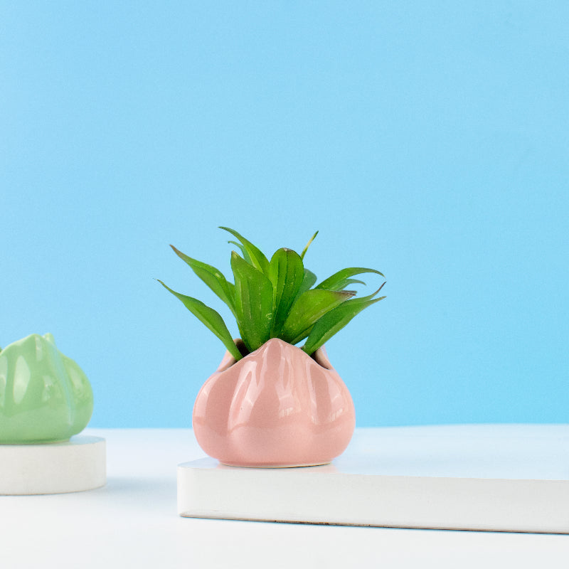 Tulip Flower Vase Vases June Trading Pink  