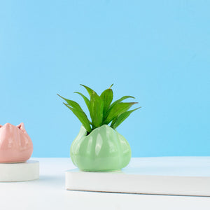 Tulip Flower Vase Vases June Trading Green  