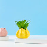 Tulip Flower Vase Vases June Trading Yellow  