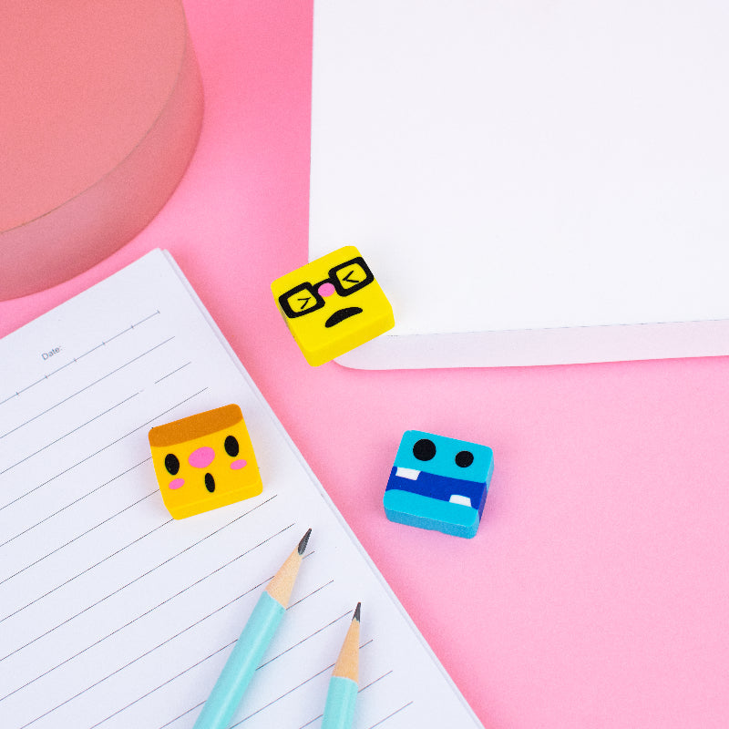 Camera Shape Eraser (6 + 1) Eraser June Trading   