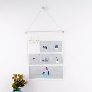 Unicorn Hanging Organizer (6 Pockets) Hanging organisers June Trading   