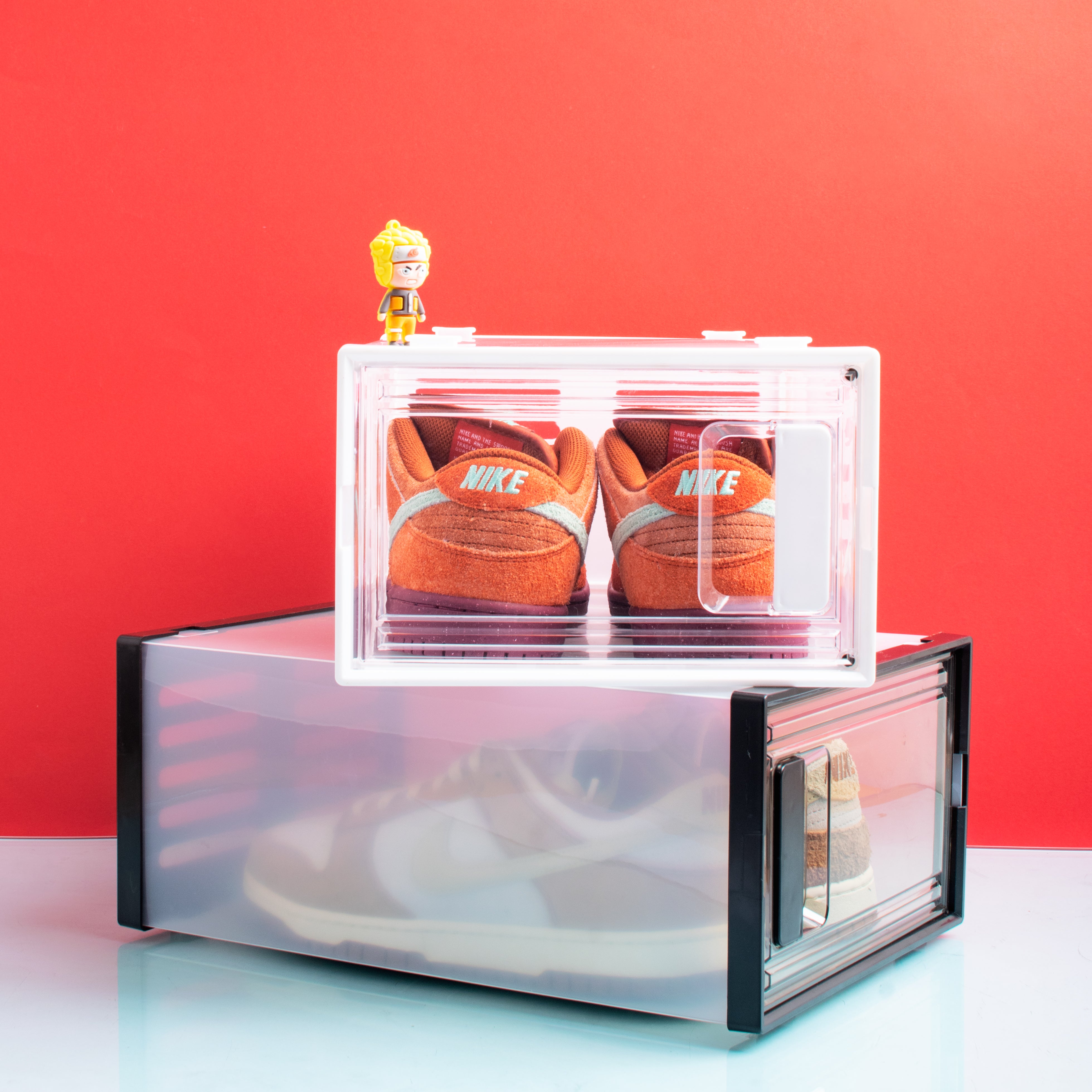 Whimsy Walkers Portable Sneaker Crate (Only Crate, No Snickers With This Organizers)