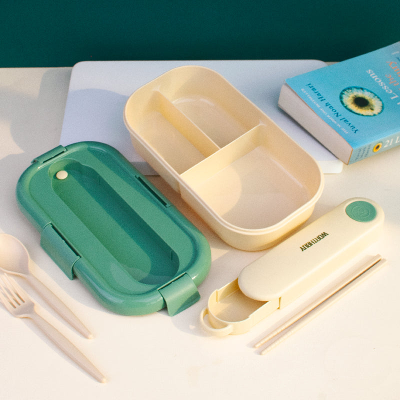 Pop Hue Lunch Box With Cutlery Set Lunch Boxes June Trading   