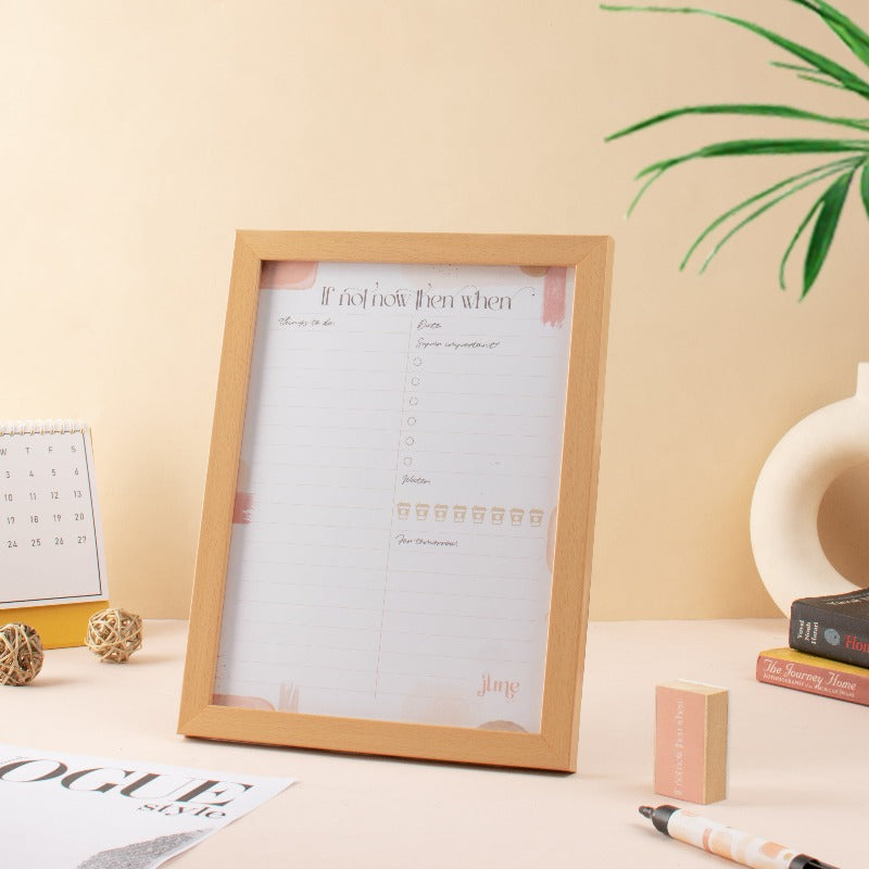 If Not Now Then When — Rewritable Planner